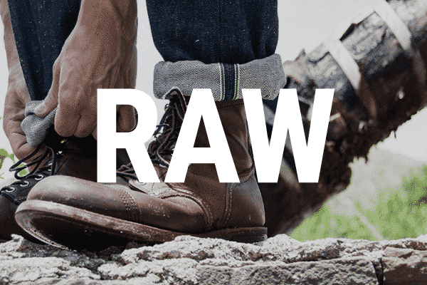 Raw denim