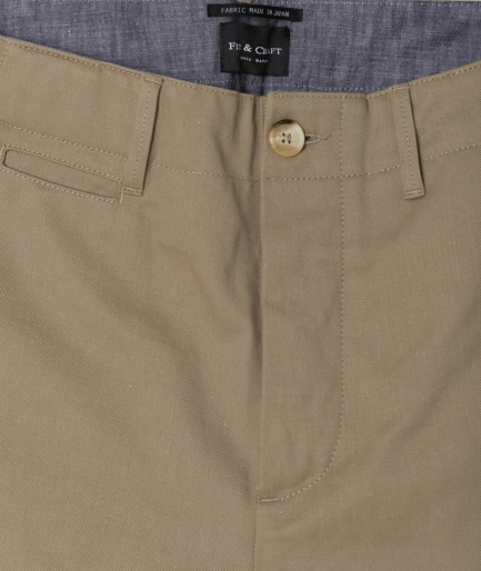 Hx-02 Chinos | Twill Khaki