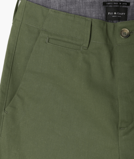 Hx-02 Chinos | Twill Olive